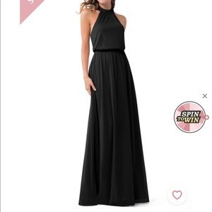 Azazie Landry Black Dress